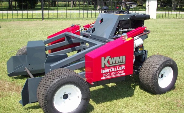 Big Roll Wheel Installer